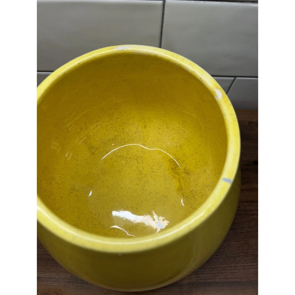 Vintage Mid Century Ceramic Kitchen Canister Jar with‎ Lid Stampled & Numbered